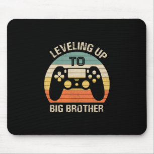 Mousepad Subindo de Nível Para Irmão Mais Velho 2025 Gamer 