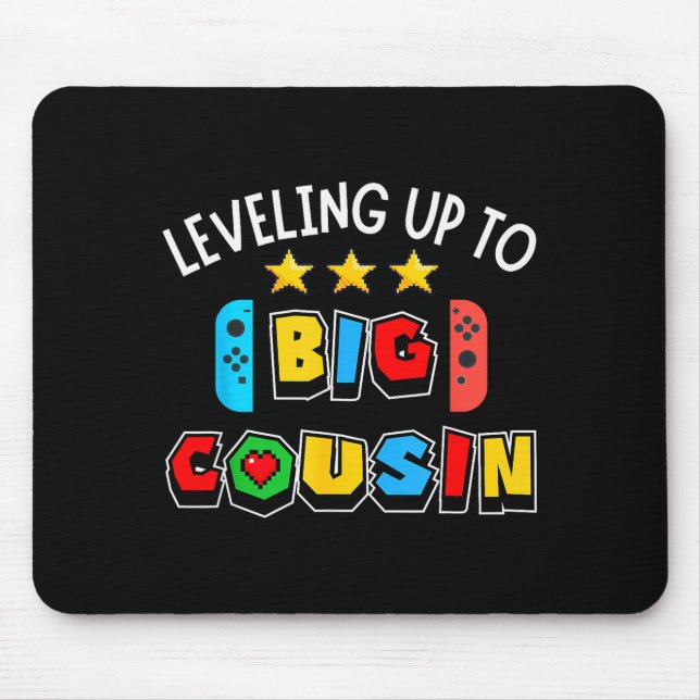 Mousepad Subindo de Nível Para Primo Mais Velho Vídeo Engra (Frente)