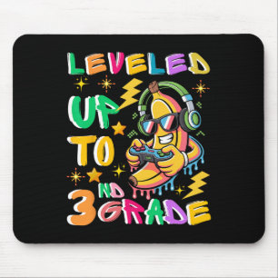 Mousepad Subiu Para o 3º Ano Banana Gamer De Volta à Escola