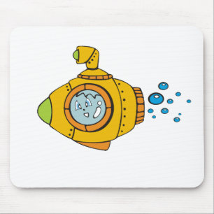 Mousepad Submarino amarelo