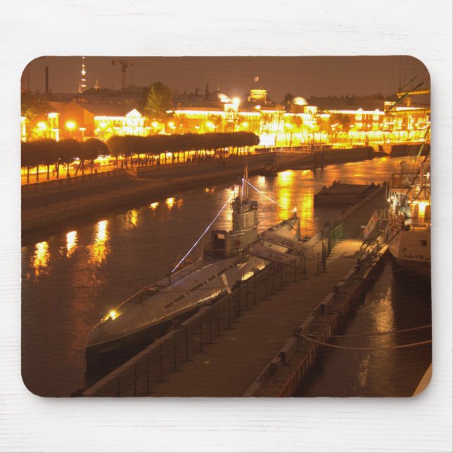 Mousepad Submarino em São Petersburgo (Frente)