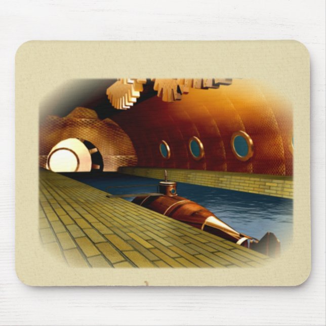 Mousepad submarino precoce (Frente)