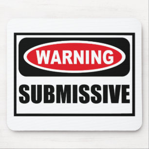 Mousepad SUBMISSO de advertência