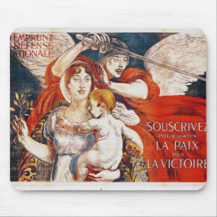 Mousepad Subscreva para acelerar a paz por Victory