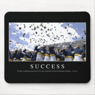 Mousepad Sucesso: Citações inspiradas