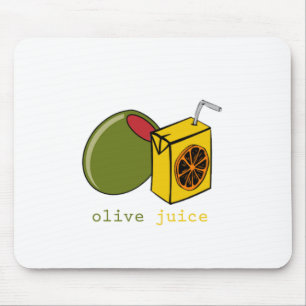 Mousepad Suco verde-oliva