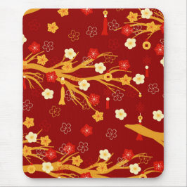 Mousepad Sucursais de Ano Novo Chinês e Bruxelas