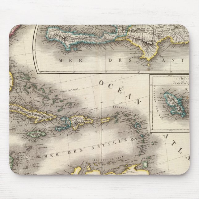 Mousepad Sudeste da América do Norte (Frente)