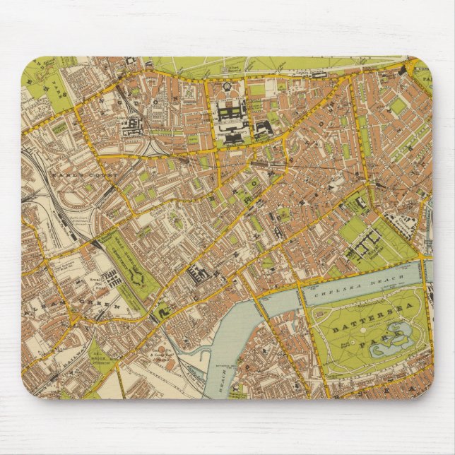 Mousepad Sudoeste de Londres (Frente)