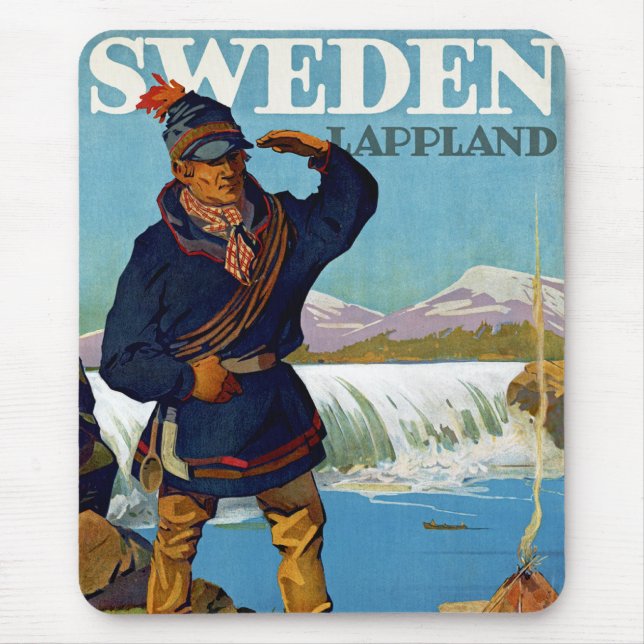 Mousepad Suecia ~ Lappland (Frente)
