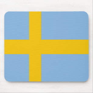 Mousepad sueco da bandeira