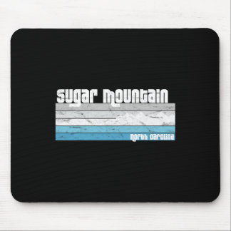 Mousepad Sugar Mountain Nc - Carolina do Norte Esqui Retro 