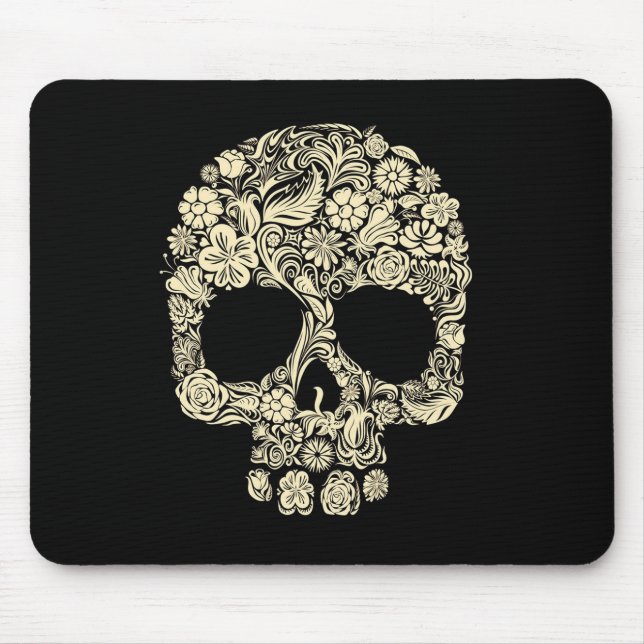 Mousepad Sugar Skull, Dia de los Muertos #27 (Frente)