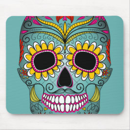 Mousepad Sugar Skull, Dia de los Muertos #3