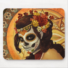 Mousepad Sugar Skull Girl, Dia de los Muertos #10