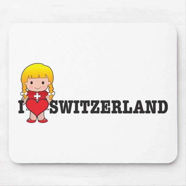 Mousepad Suiça do amor (Frente)
