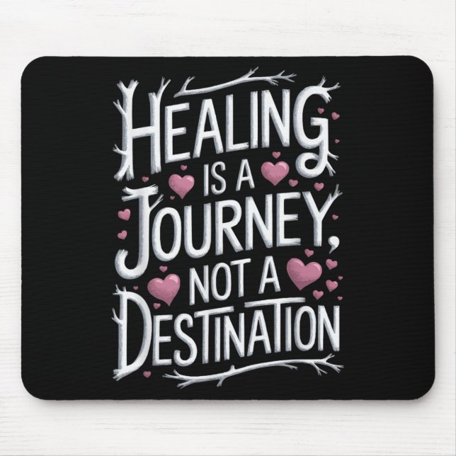 Mousepad Suicide Awareness Depression Anxiety Mental Health (Frente)