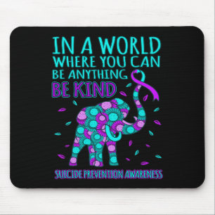 Mousepad Suicídio Feliz Apoio à Sensibilização Gr