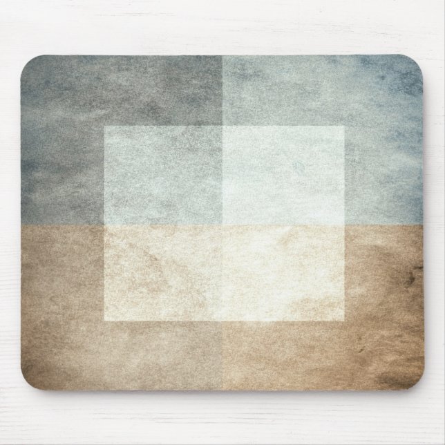 Mousepad sujo aguarela-como o abstrato do gráfico (Frente)