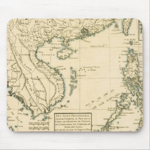 Mousepad Sul da China das Filipinas, Formosa  