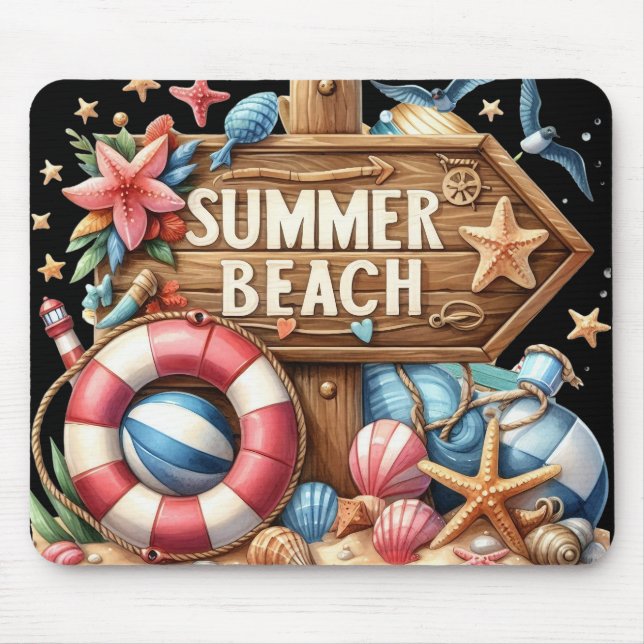 Mousepad Summer Beach (Frente)
