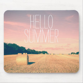 Mousepad Summer Bliss no interior inglês