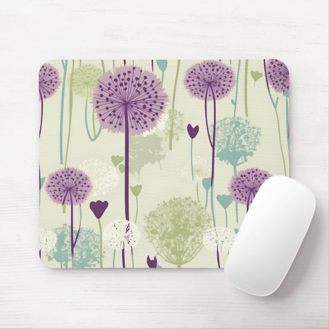 Mousepad Summer Dandelion Design (Com mouse)
