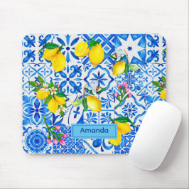 Mousepad Summer majolica azul Siciliana