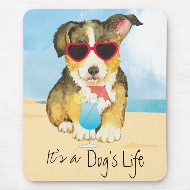 Mousepad Summer Pembroke Welsh Corgi (Frente)