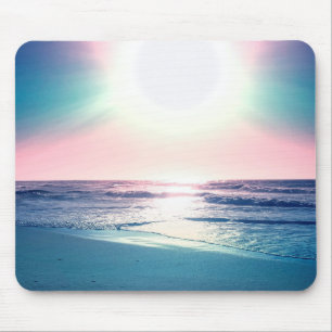 Mousepad Summer Sea Sunset Tropical Beach Photo