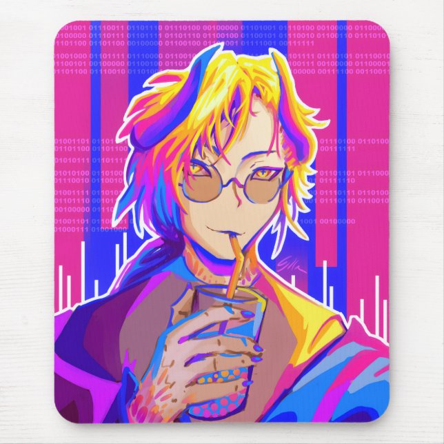 Mousepad Summer vibe Anime (Frente)