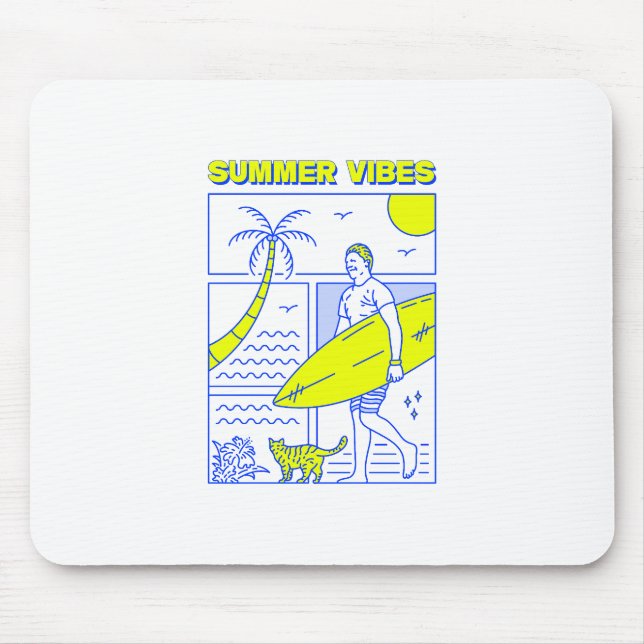 Mousepad Summer Vibes (Frente)