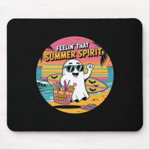 Mousepad Summerween Surfando Fantasmas de Verão de Hallowee