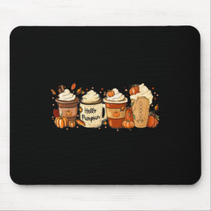 Mousepad Sumo Café Pumpkin Especiarias Latte Bebidas Outono