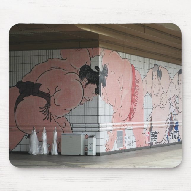 Mousepad Sumo Mural Wall Art (Frente)