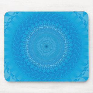 Mousepad Sun Mandala - Azul claro