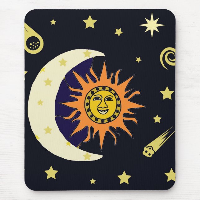 Mousepad Sun Moon e Stars (Frente)