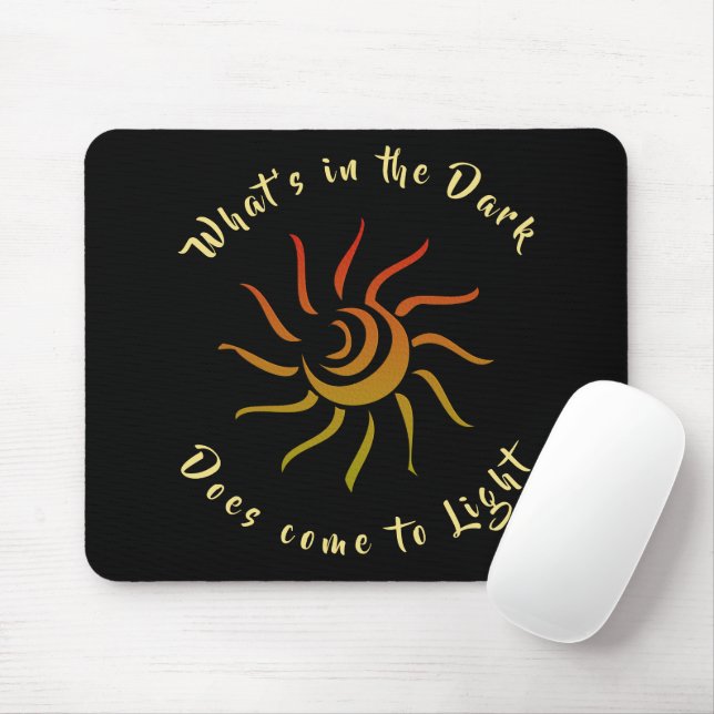 Mousepad Sun Sunshine Rays (Com mouse)