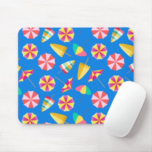 Mousepad Sun Umbrellas (Com mouse)