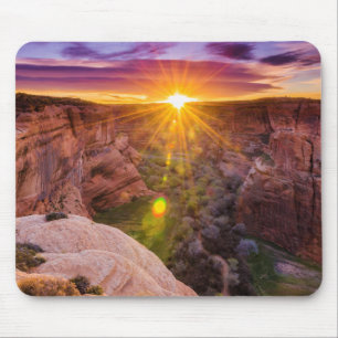 Mousepad Sunburst no Canyon de Chelly, AZ
