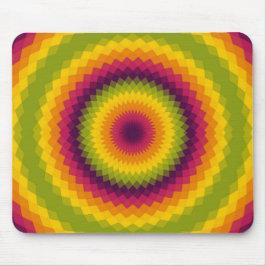 Mousepad Sunburst Psicodélico