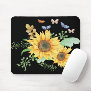 Mousepad sunflower spring