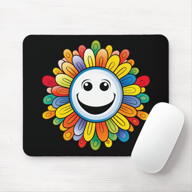 Mousepad Sunny Ray Flower (Com mouse)