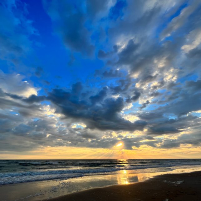 Mousepad Sunrise no rato de praia (Criador carregado)