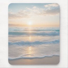 Mousepad Sunrise Sobre A Praia