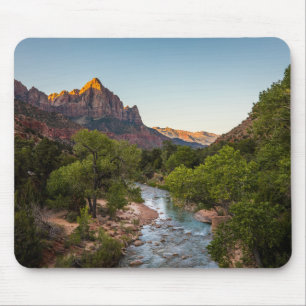 Mousepad Sunrise sobre o vigia