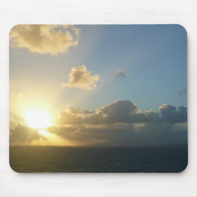 Mousepad Sunrise sobre San Juan II Porto Rico (Frente)