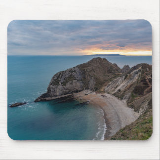 Mousepad Sunset at Jurrasic Coast, England, UK