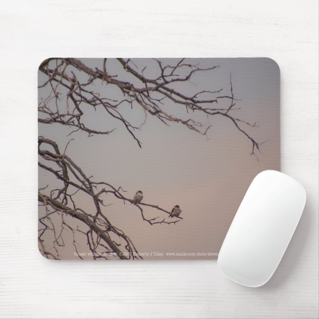 Mousepad Sunset com os Shrikes (Com mouse)