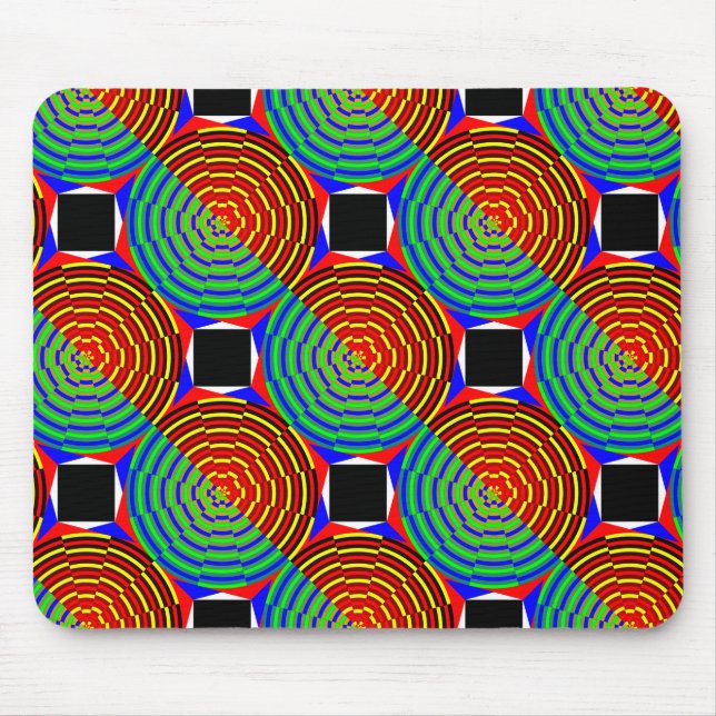 Mousepad Sunset digital por Kenneth Yoncich (Frente)